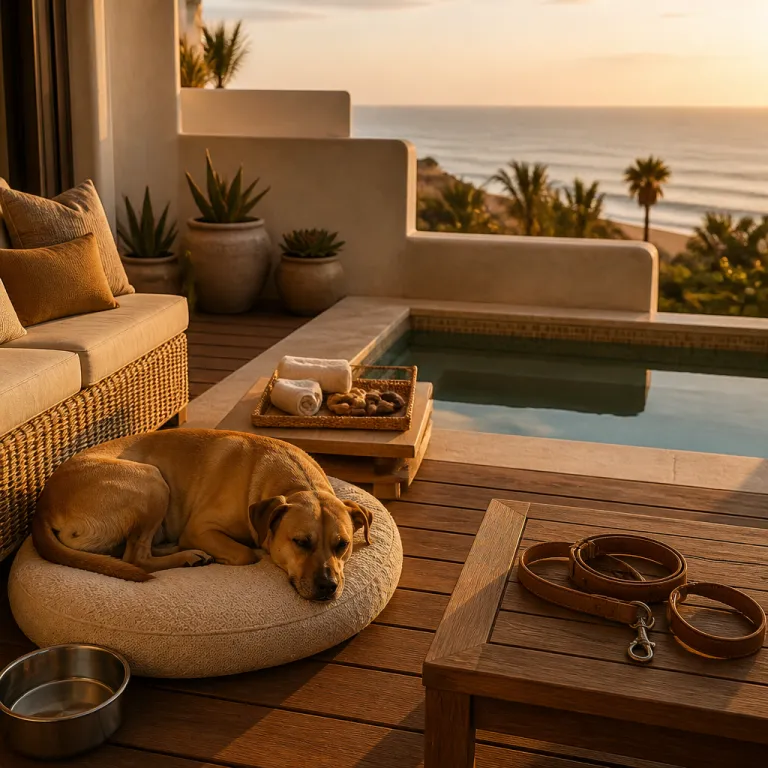 Hoteles pet-friendly de lujo en México: viajar con tu perro sin renunciar al confort