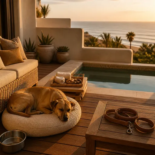 Hoteles pet-friendly de lujo en México: viajar con tu perro sin renunciar al confort