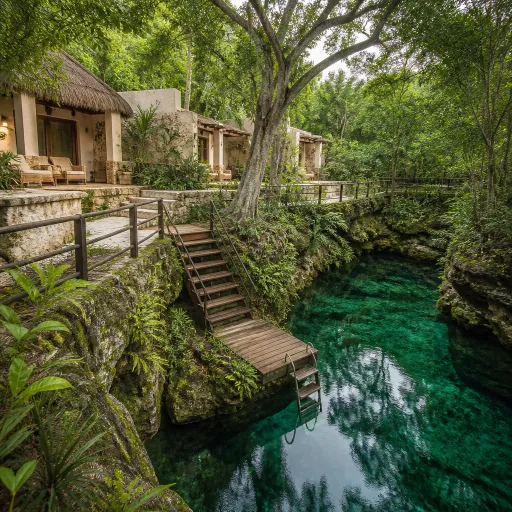 Hoteles con cenote privado en Yucatán: la experiencia que redefine el lujo natural